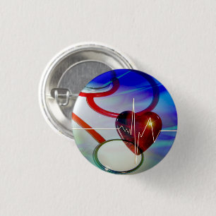 Stethoscope and Heartbeat Button
