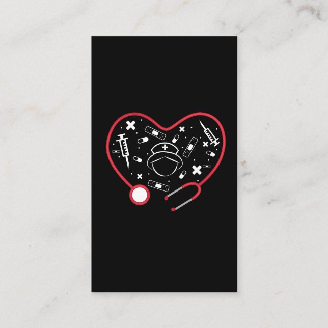 Stethoscope Business Card (Front)