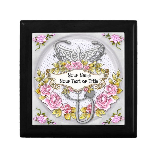 Stethoscope caduceus nurse  gift box (Front)