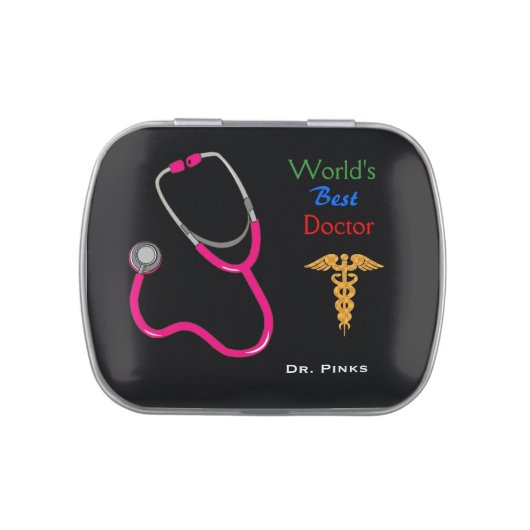 Stethoscope Candy Tin (Top)