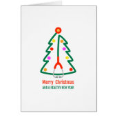Stethoscope Christmas Tree (Front)