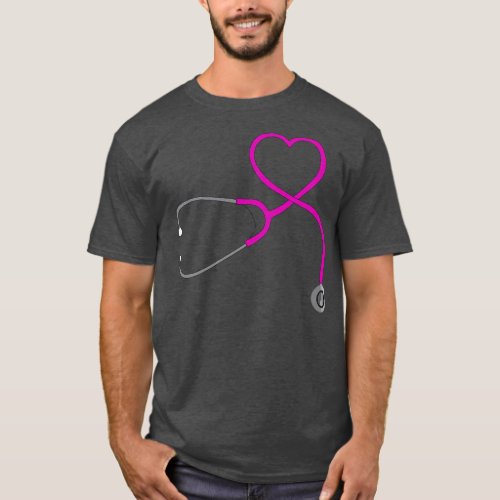 Stethoscope Heart 2 T_Shirt