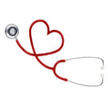 Stethoscope Heart Cutout<br><div class="desc">Perfect for any nurse to show the real reason that they are a nurse. Red Stethoscope with heart. Great gift for any nurse that you know. WOULD MAKE A GREAT GRADUATION GIFT!!</div>