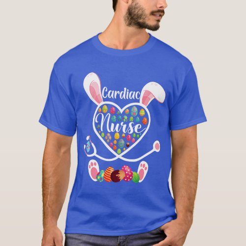 Stethoscope Heart diac Nurse Easter Bunny diac gir T_Shirt