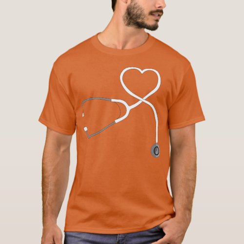 Stethoscope Heart T_Shirt