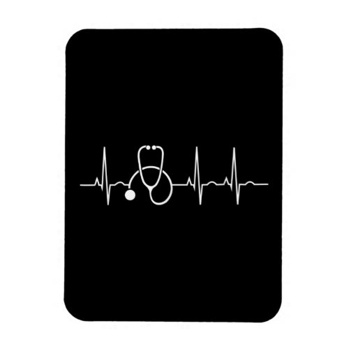 Stethoscope Heartbeat EKG Nurse Medical Doctor Magnet