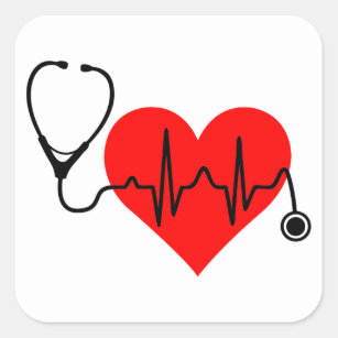 Grand Canyon University College of Nursing & Health Care Professions Heart  Beats Sticker