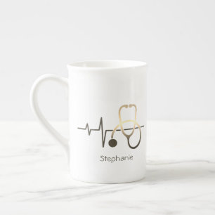 Stethoscope Heartbeat Medical Mug