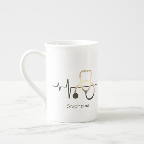 Stethoscope Heartbeat Medical Mug