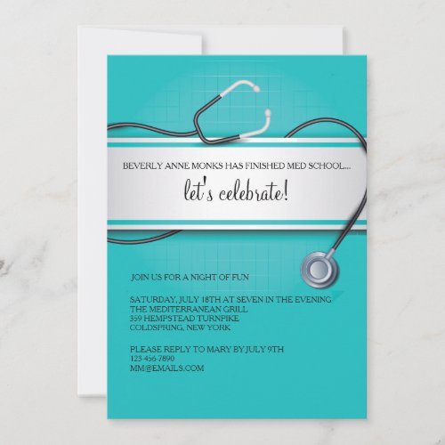Stethoscope Invitations