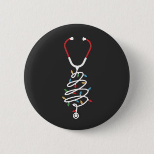 Stethoscope Medical Supplies Christmas Tree Lights Button