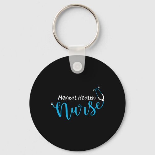 Stethoscope Mental Health Nurse  Keychain