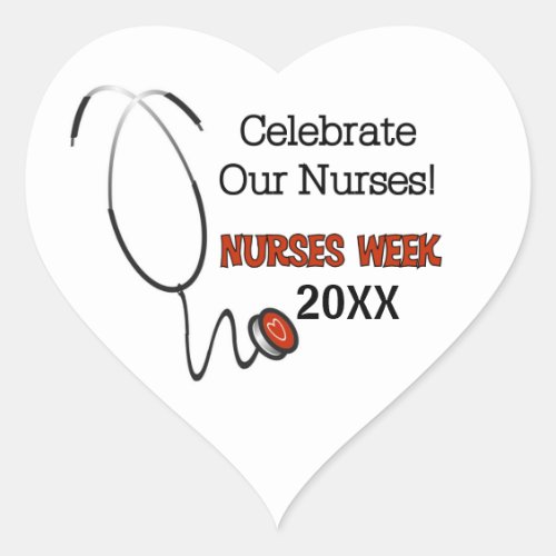 Stethoscope Nurses Week Stickers