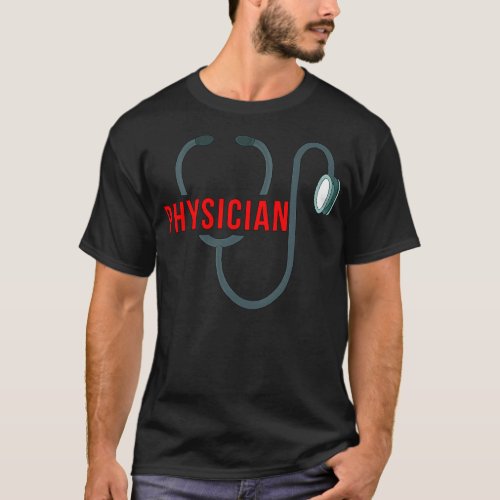 Stethoscope Physician T_Shirt