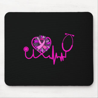 Stethoscope Pink Ribbon Breast Cancer Awareness Nu Mouse Pad