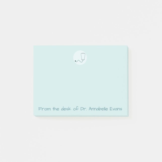 Stethoscope Post-it Notes (Front)