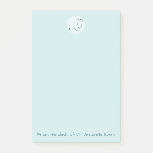 Stethoscope Post-it Notes (Front)