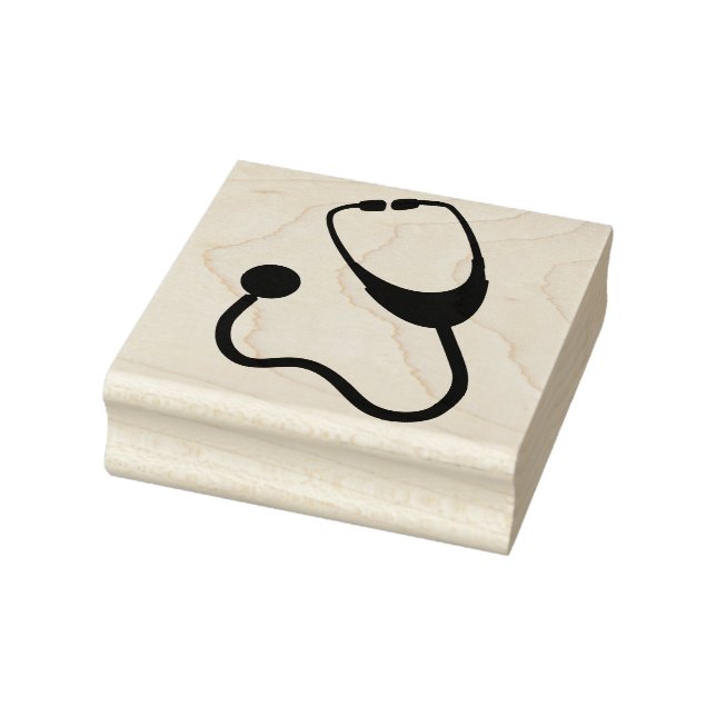 Stethoscope Rubber Stamp (Stamp)
