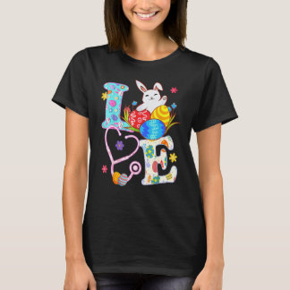 Stethoscope S Crub L Ife Nurse Bunny Easter Day Ou T-Shirt