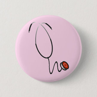 Stethoscope Tshirts and Gifts Button