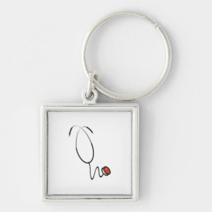 Stethoscope Tshirts and Gifts Keychain