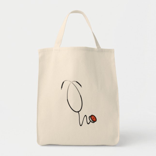 Stethoscope Tshirts and Gifts Tote Bag (Front)