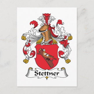 Stettner Family Crest Postcard