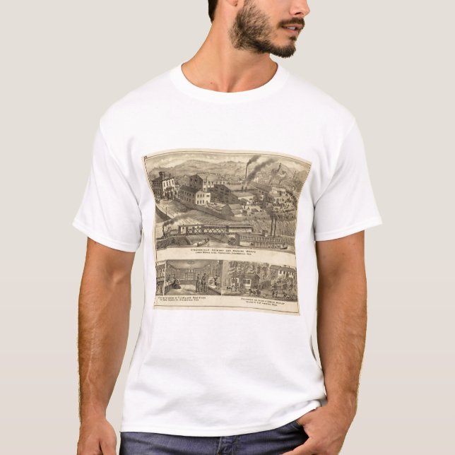 Steubenville Foundry and Machine Works T-Shirt (Front)