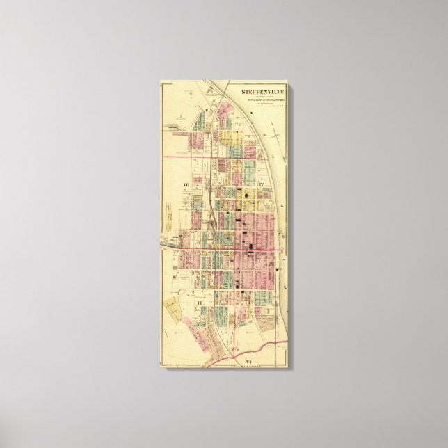 Steubenville, Ohio 2 Canvas Print (Front)