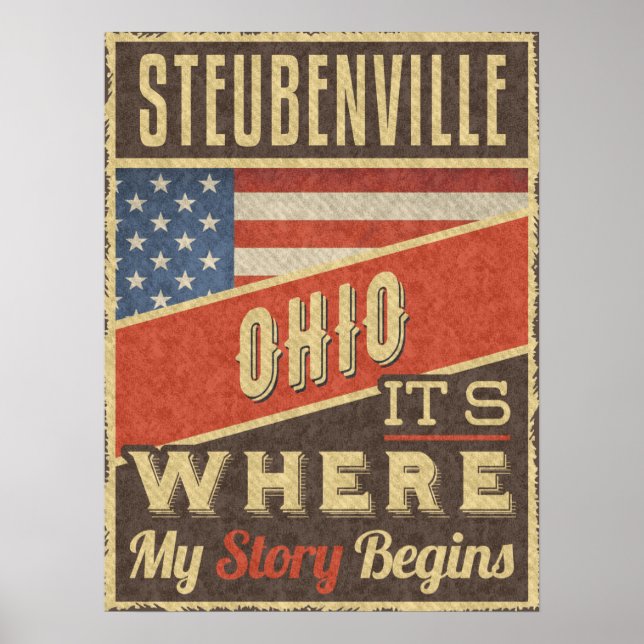 Steubenville Ohio Poster (Front)