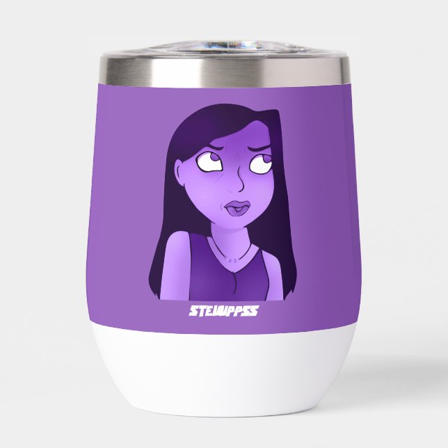 Steups Thermal Wine Tumbler (Front)