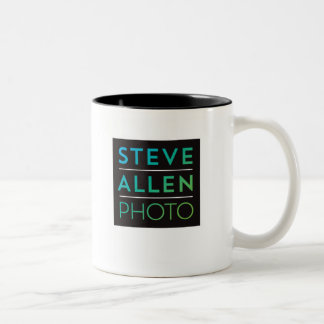 Steve Allen Photo 11 oz Two-Tone Mug