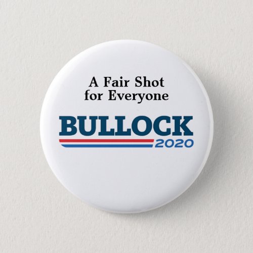 Steve Bullock 2020 Button