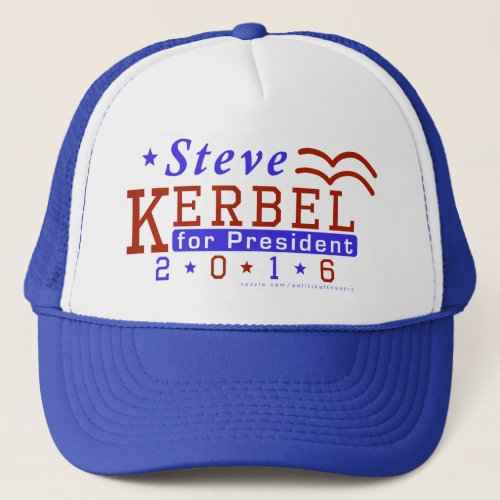 Steve Kerbel President 2016 Election Libertarian Trucker Hat