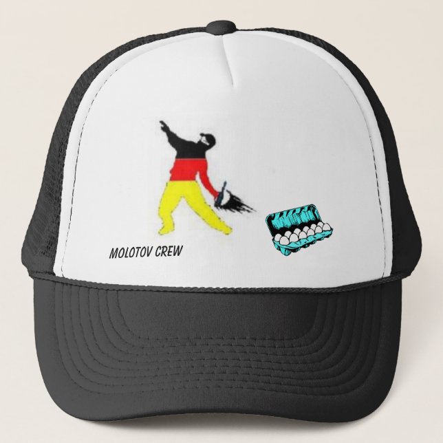 steve molotov trucker hat (Front)