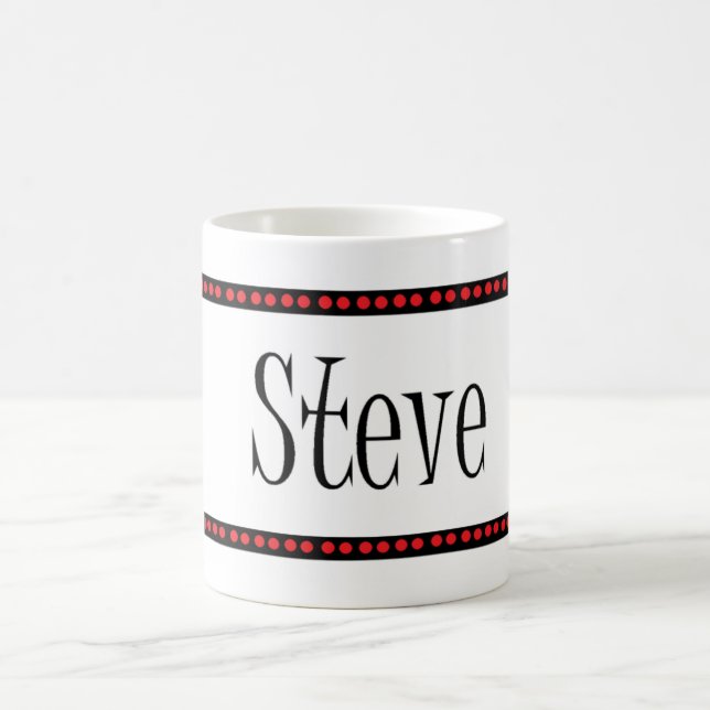 Steve name coffee mug (Center)