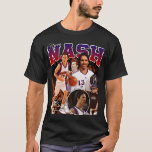 Steve Nash Phoenix Basketball Legend Mvp Signatur T-Shirt