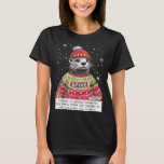 Steve Otter Instead Of Giving Presents This Year  T-Shirt<br><div class="desc">Steve Otter Instead Of Giving Presents This Year</div>