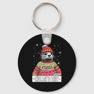 Steve Otter Instead Of Giving This Year Keychain
