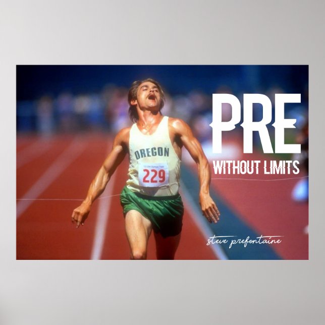 Steve Prefontaine Quotes  Poster (Front)