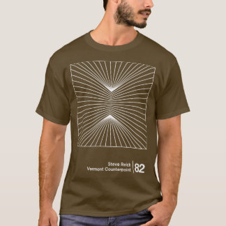Steve Reich Original Minimalist Graphic Design T-Shirt