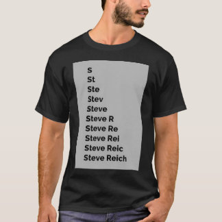 Steve Reich T-Shirt