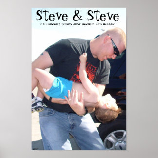 steve & steve poster