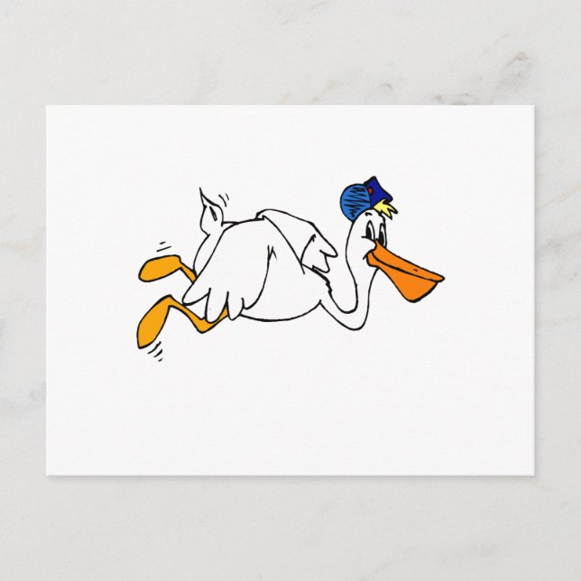 Steve Stork Postcard (Front)