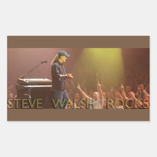 Steve Walsh Rocks Stickers