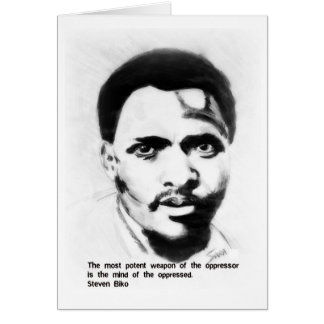 Steven Biko freedom fighter Cards