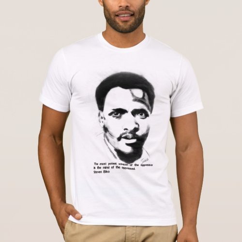 Steven Biko Freedom Fighter tee shirt