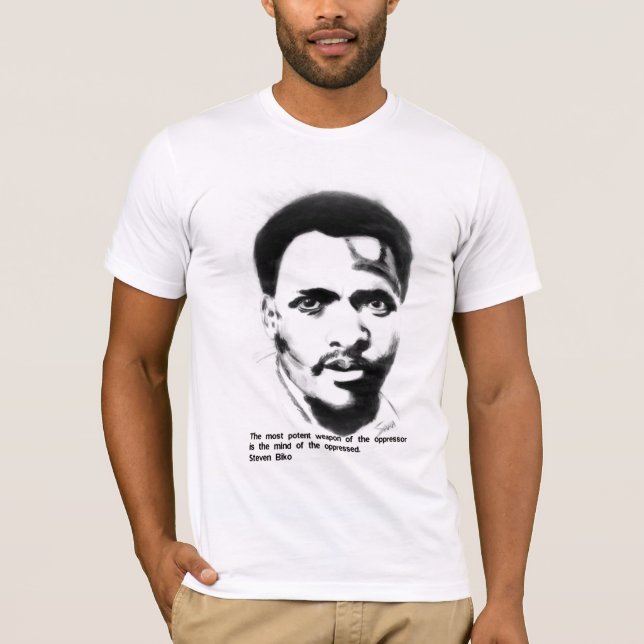 Steven Biko Freedom Fighter tee shirt (Front)