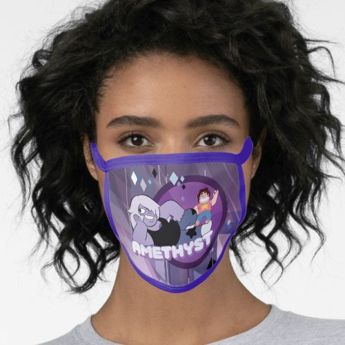 Steven Universe  Amethyst Character Graphic Face Mask