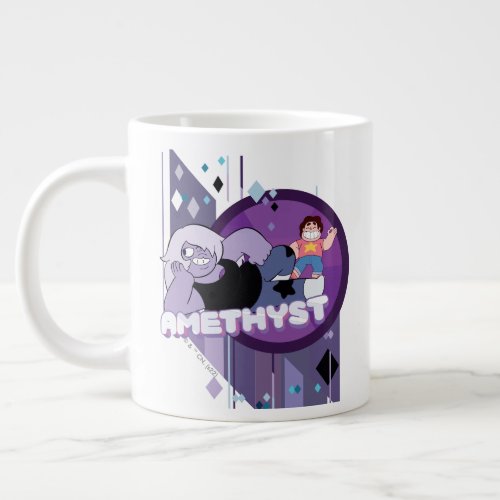 Steven Universe  Amethyst Character Graphic Giant Coffee Mug